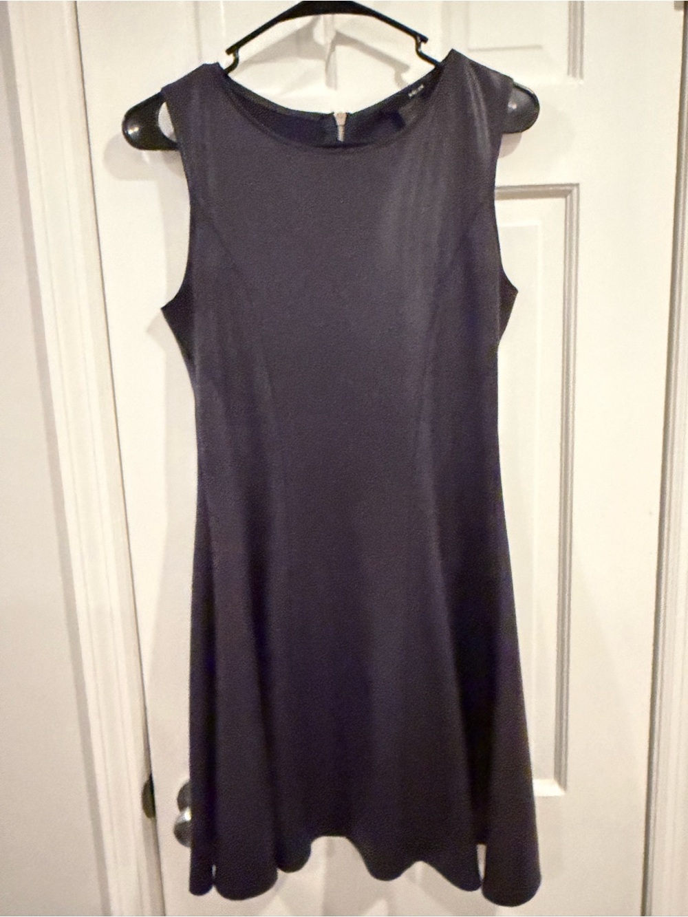 Classic Navy Sleeveless A-Line Dress - Aqua brand, size S